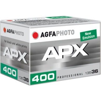 AGFA APX ISO 400 b&w 35mm film (36 photos)